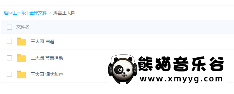 王大园全套课程合集（曲谱+节奏律动+调式和声）百度网盘，王大园吉他课百度云资源-熊猫音乐谷