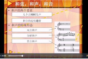 冰咖啡主讲《和声学教程-斯波索宾》视频课程(上下册教程+课件+教材）百度网盘-熊猫音乐谷 - 熊猫音乐谷-熊猫音乐谷